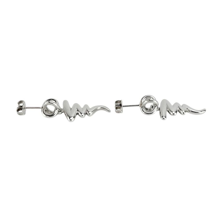 ティファニー ■美品■ スクリブル ドロップ スタッド ピアス アクセサリー SV925 シルバー【768330】13 |  | 02