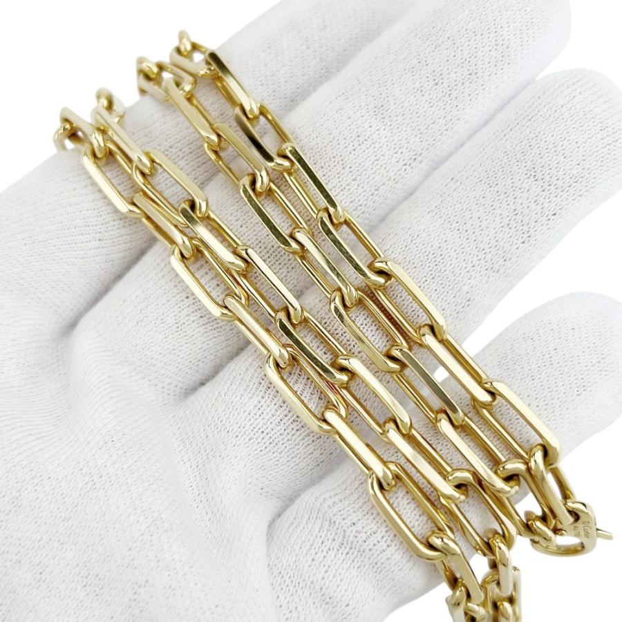 カルティエ ■美品■ サントス ドゥ カルティエ ネックレス アクセサリー K18 YG750 イエローゴールド 50.6g【768682】13 |  | 07