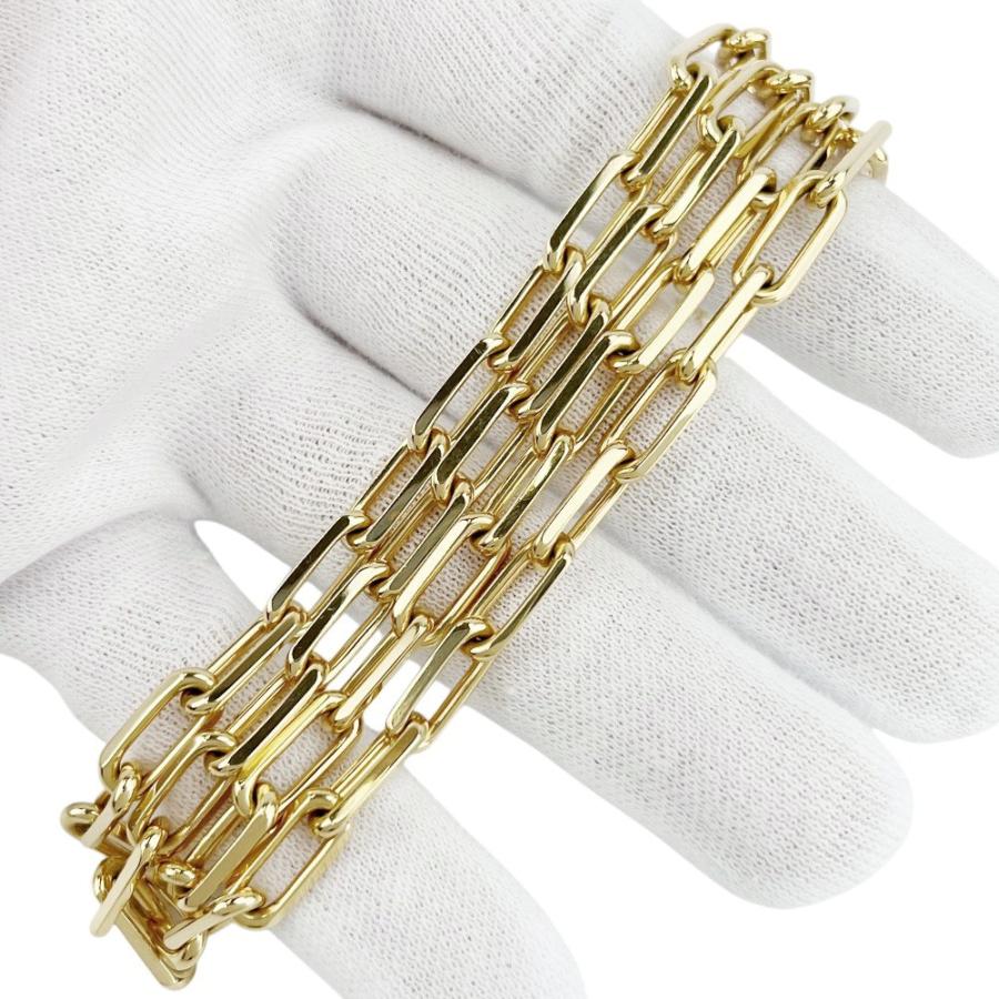 カルティエ ■美品■ サントス ドゥ カルティエ ネックレス アクセサリー K18 YG750 イエローゴールド 50.6g【768682】13 |  | 08