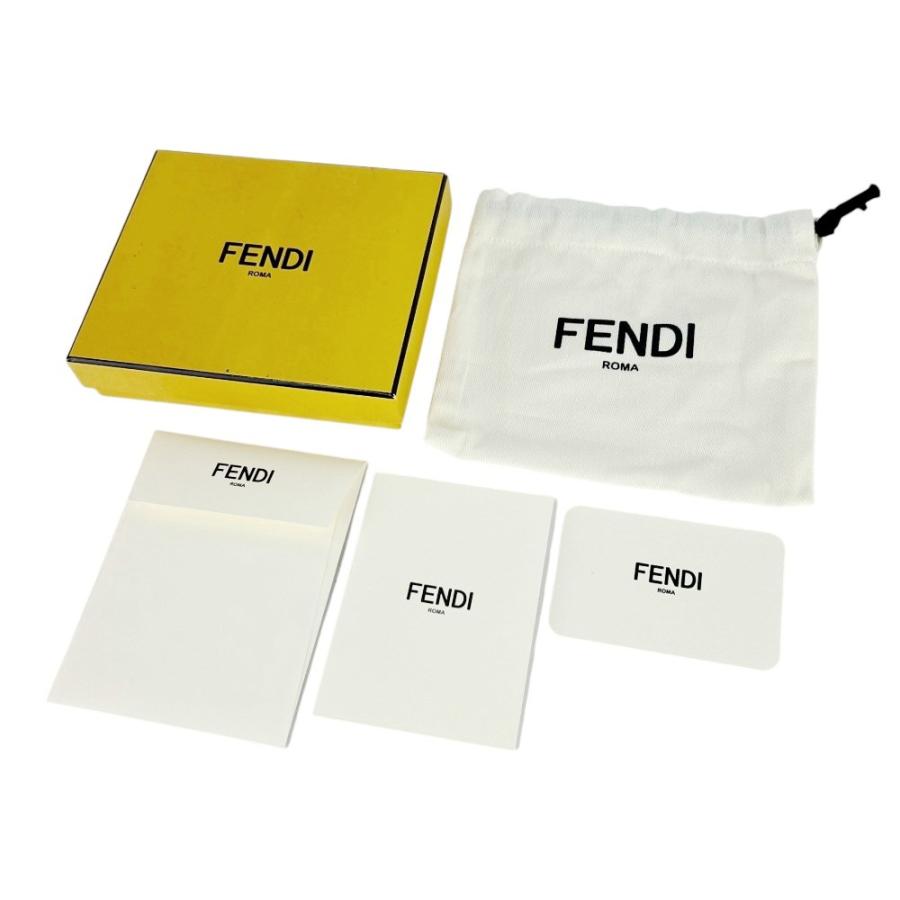 フェンディ ■新同■ 二つ折り 財布 ウォレット レザー ブラック イエロー 箱【769566】13 |  | 09