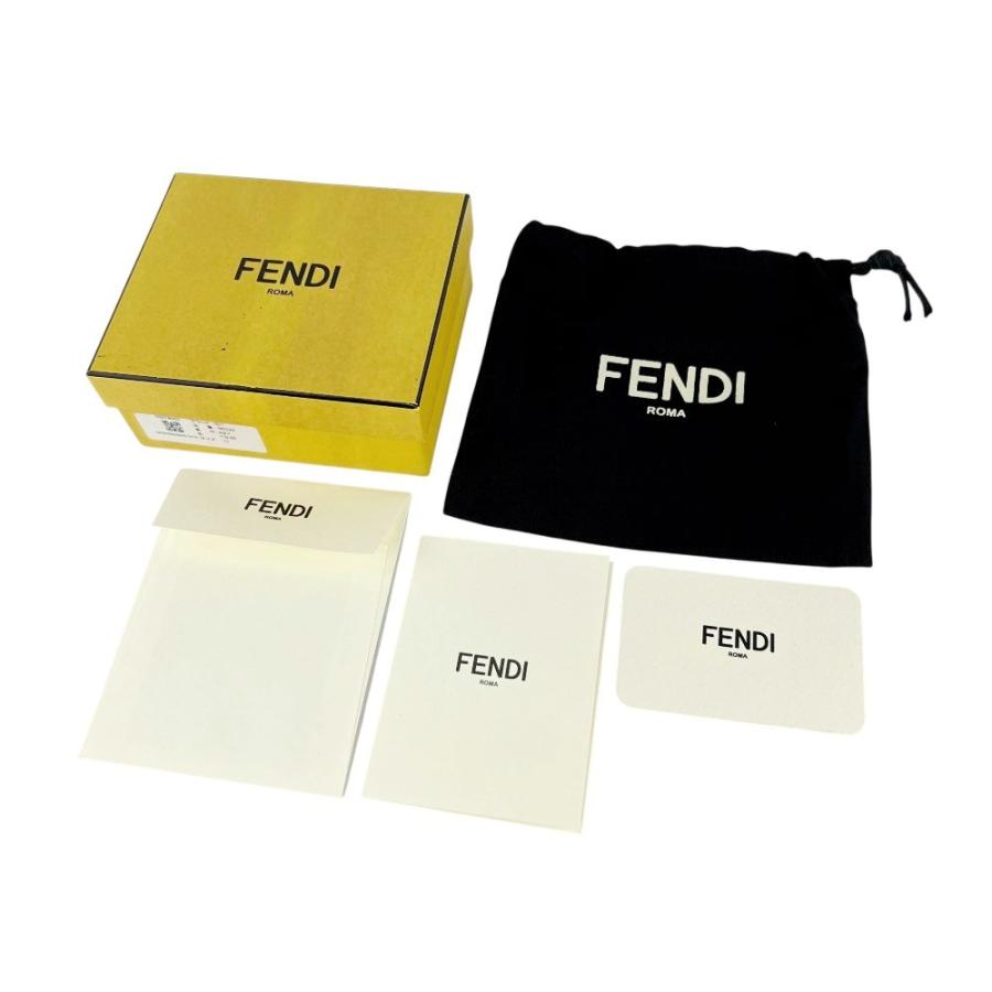 フェンディ ■未使用■ ズッキーノ 三つ折り 財布 ウォレット レザー ブラック 箱【769573】13 |  | 09