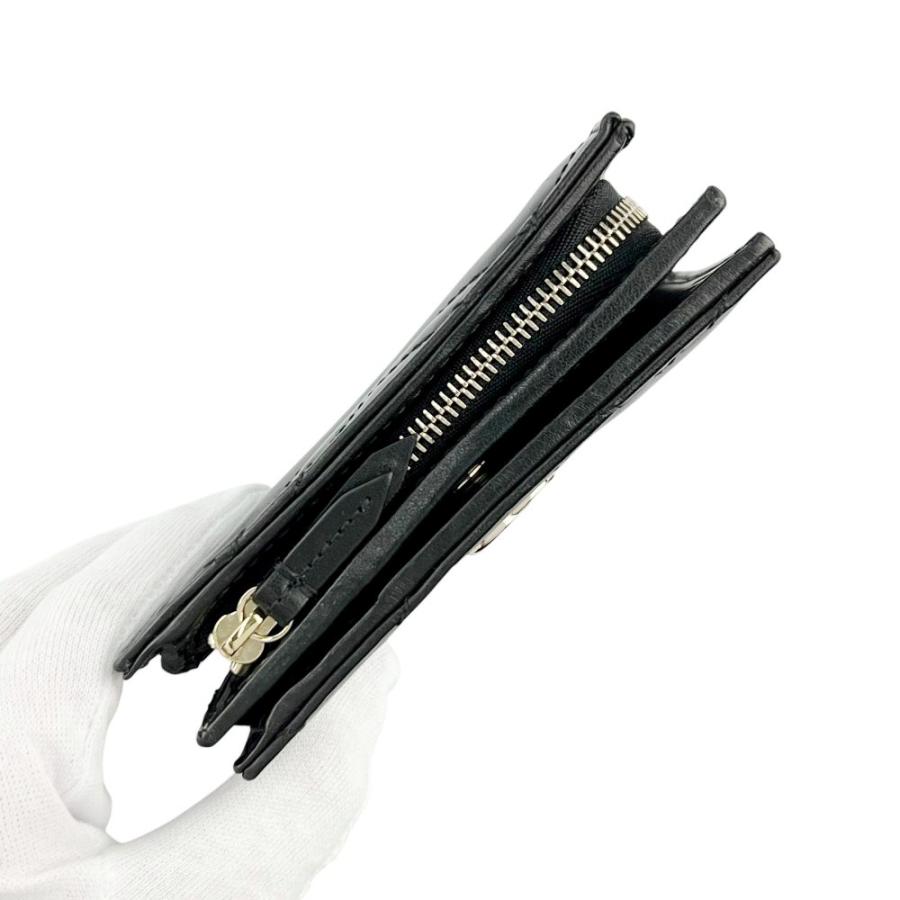 グッチ ■未使用■ ダブルG 二つ折り 財布 ウォレット レザー ブラック 773427・2184 箱【769603】13 |  | 04