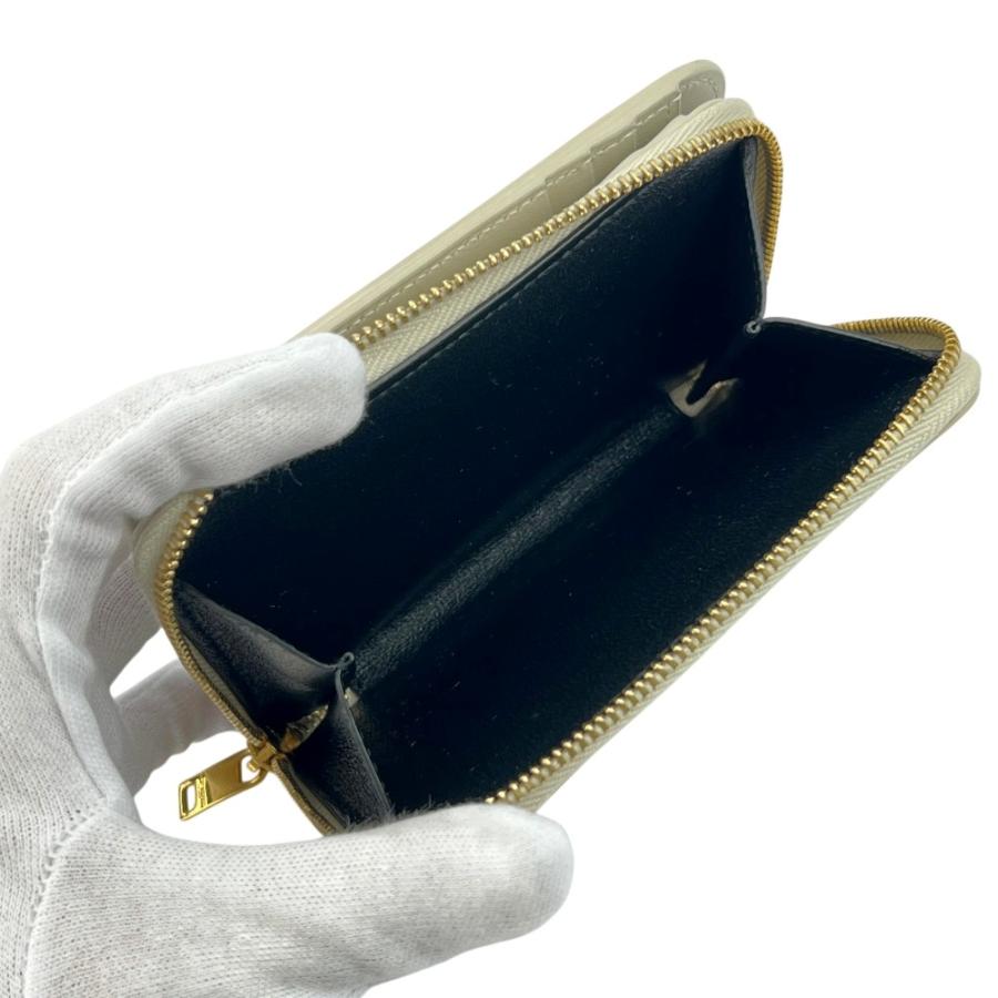 サンローラン ■新同■ 二つ折り 財布 ウォレット コンパクト ドット柄 水玉 レザー ホワイト ブラック 【770999】15 |  | 07