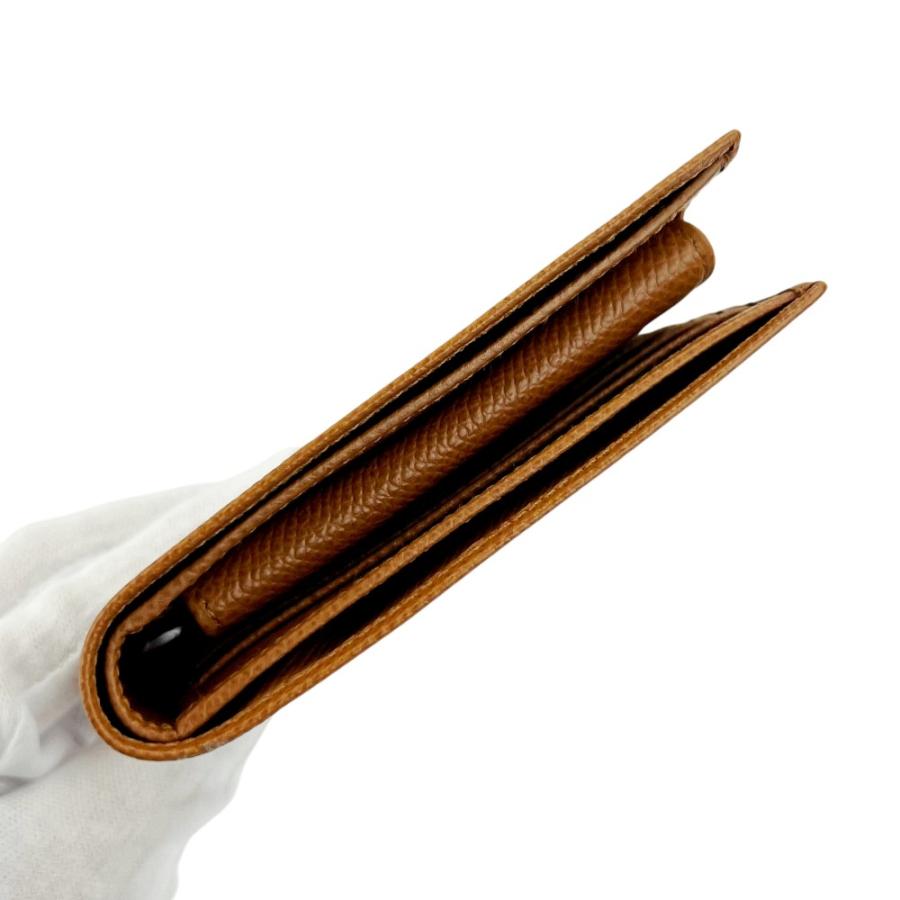 ブルガリ ■未使用■ 二つ折り 財布 ウォレット 札入れ 小銭入れ レザー キャメル ブラウン 【771415】15 |  | 05
