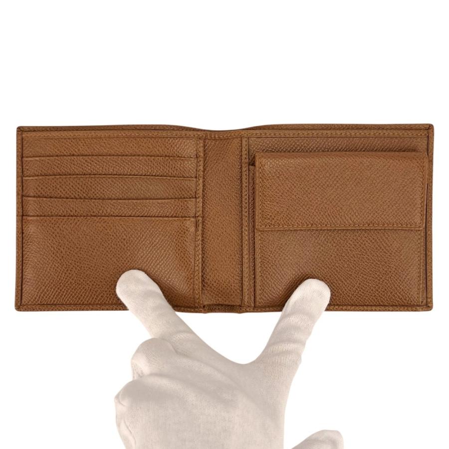 ブルガリ ■未使用■ 二つ折り 財布 ウォレット 札入れ 小銭入れ レザー キャメル ブラウン 【771415】15 |  | 06