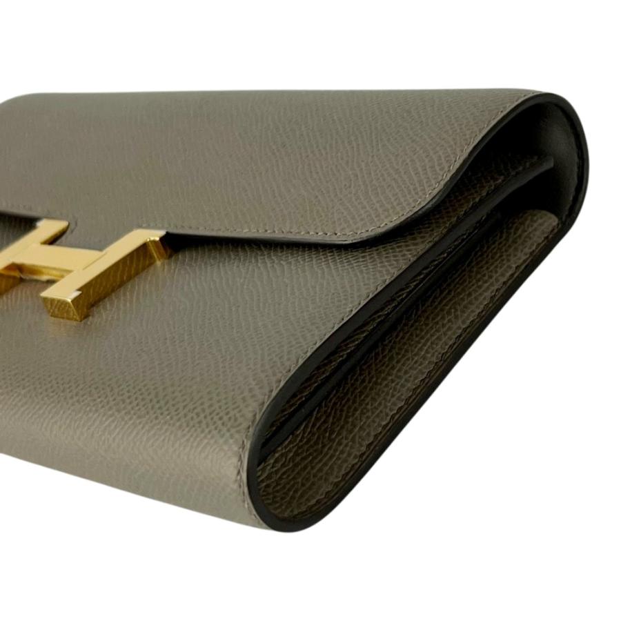 エルメス ■未使用■ コンスタンス ロング トゥーゴー ショルダー 長財布 ロング ウォレット エプソン エトゥープ K刻 箱【776403】11 |  | 02
