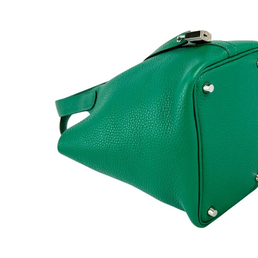 エルメス ■美品■ ピコタン ロック PM ハンド バッグ カバン トリヨン SS ヴェールヴェルティゴ シルバー A刻【779558】13 |  | 03