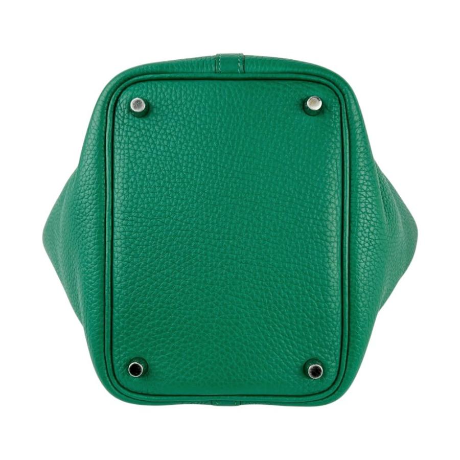 エルメス ■美品■ ピコタン ロック PM ハンド バッグ カバン トリヨン SS ヴェールヴェルティゴ シルバー A刻【779558】13 |  | 06