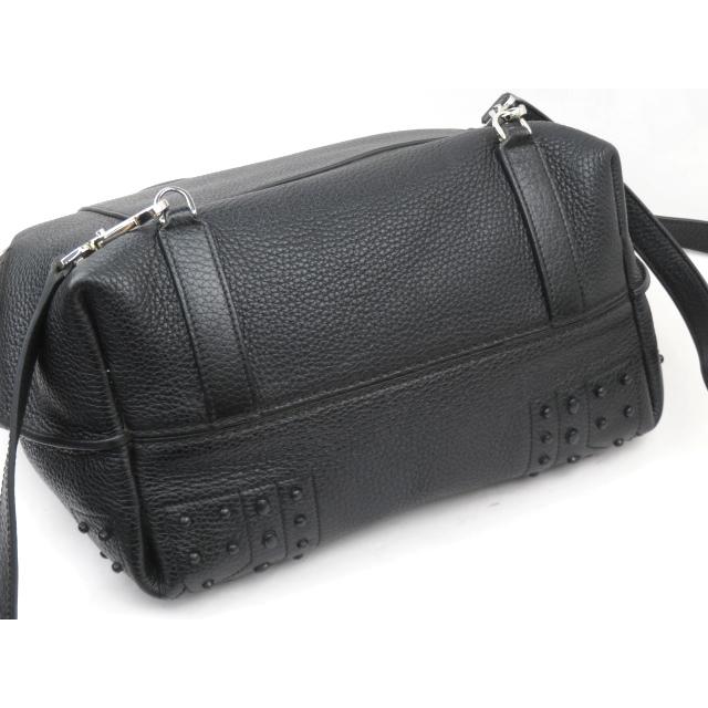 □中古□ トッズ 2WAY ウェーブ リュック ハンド バッグ レザー
