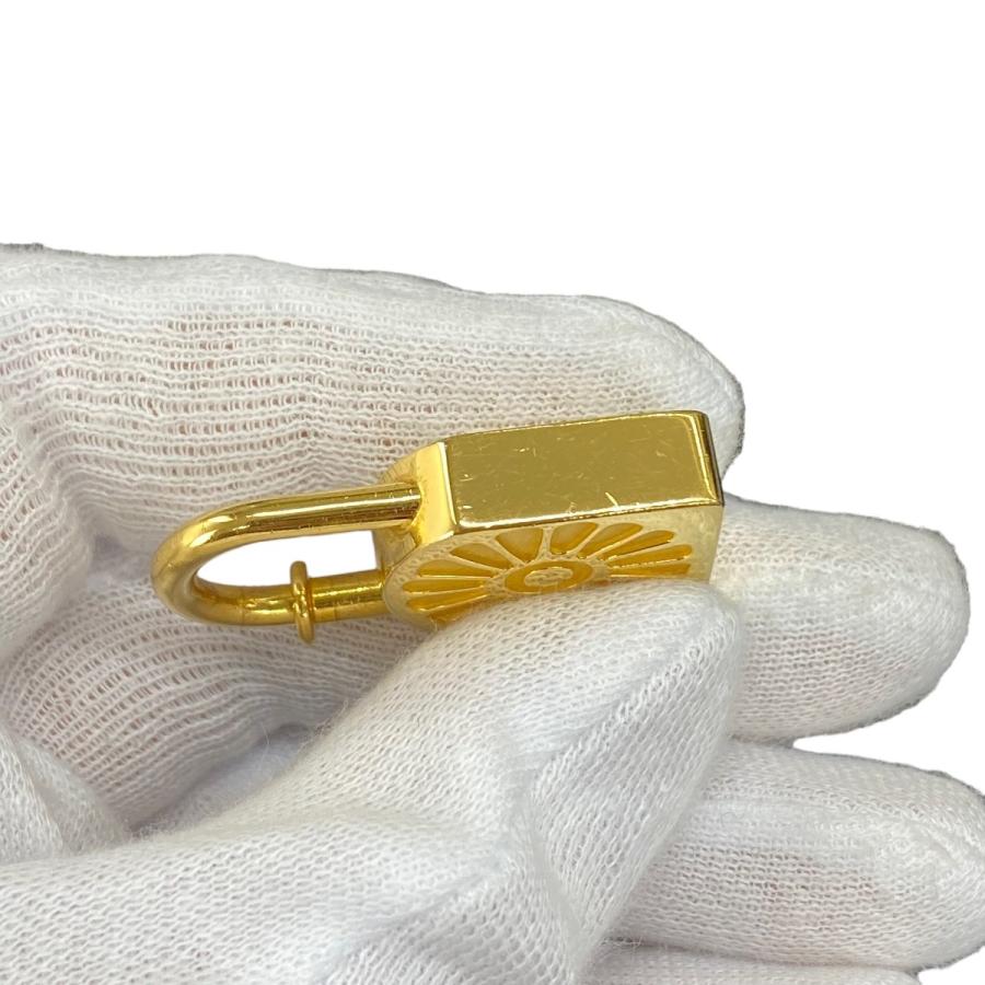 ▼値下げ▼■中古■　エルメス カデナ バッグ チャーム 太陽 ゴールド GP 【93975】 |  | 03