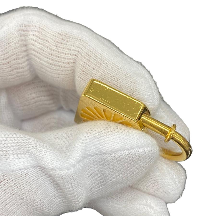 ▼値下げ▼■中古■　エルメス カデナ バッグ チャーム 太陽 ゴールド GP 【93975】 |  | 04