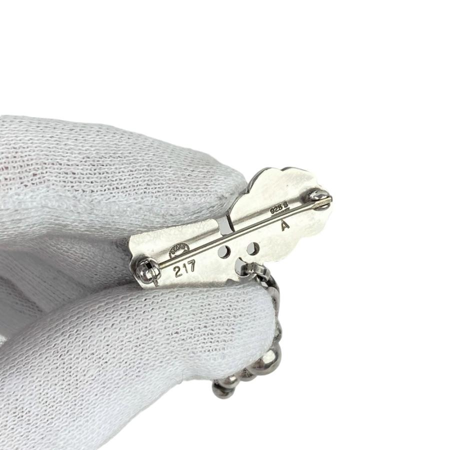 ▼値下げ▼　■美品■　ジョージジェンセン グレープ ぶどう ブローチ シルバー SV #217 【95696】 |  | 05