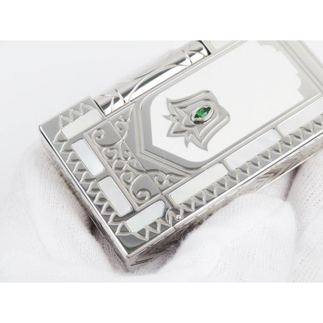 ■新同■2000個限定■　デュポン ガス ライター たばこ 煙草 タージマハル 限定 シルバー SS 【96037】 |  | 01