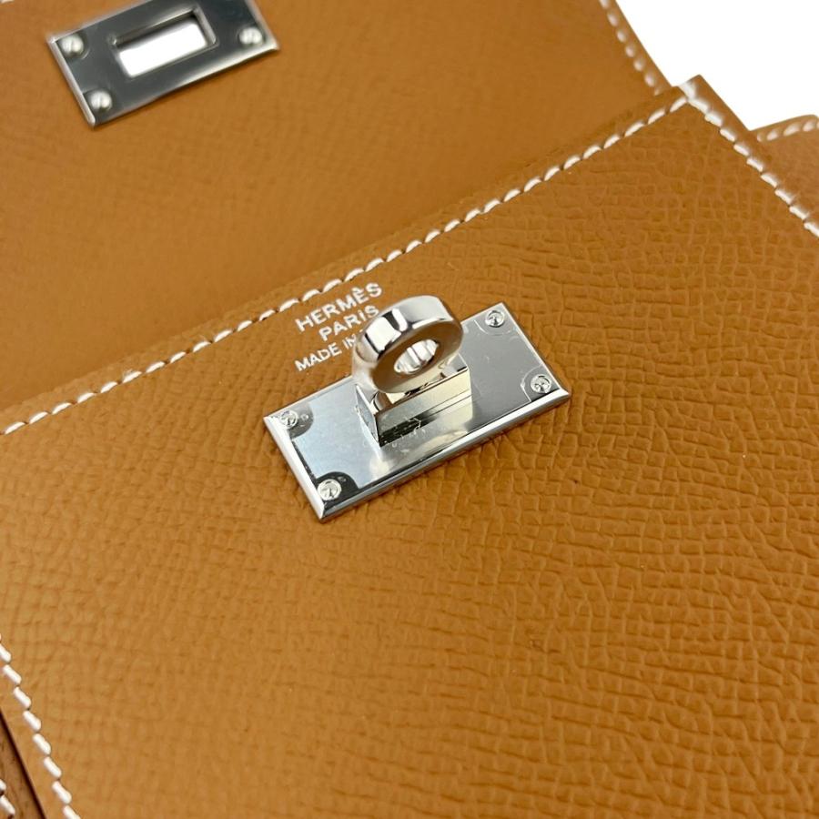 エルメス ■未使用■ ケリー ポケット コンパクト コインケース 財布 ウォレット エプソン ゴールド U刻 箱 【A13】8 |  | 03
