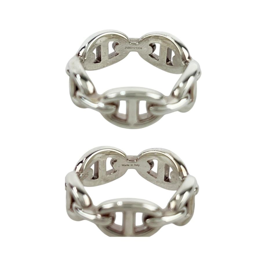 エルメス ■美品■ シェーヌダンクル リング 指輪 アクセサリー SV925 シルバー #54 箱 【A19】3 |  | 07