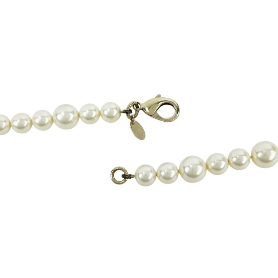 シャネル ■美品■92.5cm■ パール ロング ネックレス アクセサリー ホワイト ゴールド GP A13A 箱 【A3】1 |  | 06