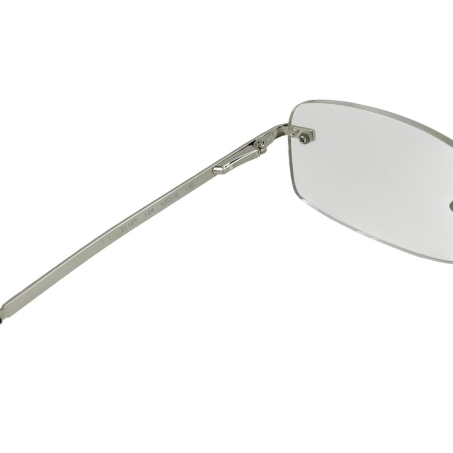 シャネル ■美品■ リムレス スクエア 眼鏡 メガネ ファッション SS シルバー ブラック 53□16 135 2116T 124 【A41】11 |  | 04