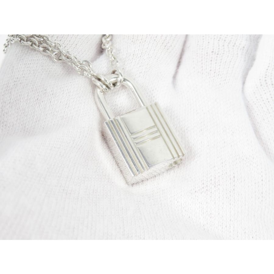 ■新同■磨き済■　エルメス カデナ ケリー ネックレス アクセサリー キー付き SV 925 【A58743】 |  | 02