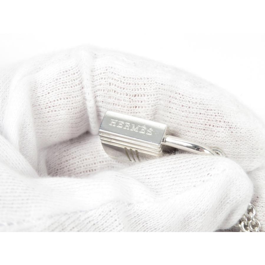 ■新同■磨き済■　エルメス カデナ ケリー ネックレス アクセサリー キー付き SV 925 【A58743】 |  | 03