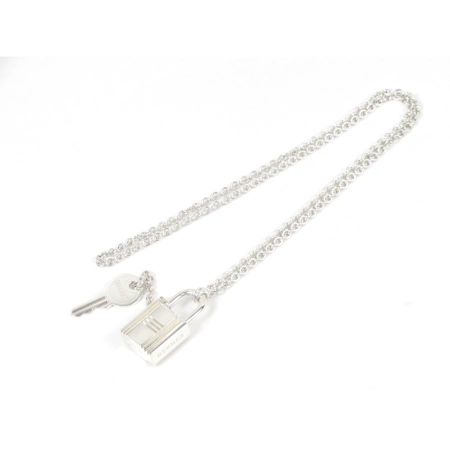 ■新同■磨き済■　エルメス カデナ ケリー ネックレス アクセサリー キー付き SV 925 【A58743】 |  | 07