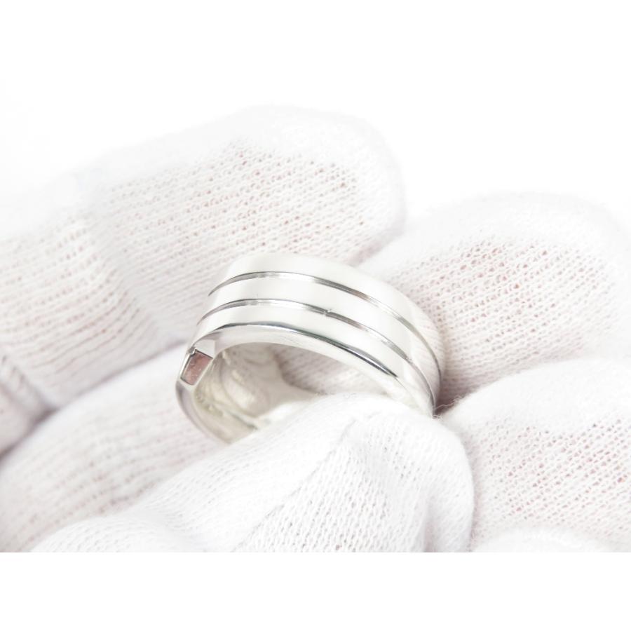 ■新同■磨き済■　エルメス イタリーク リング 指輪 H ロゴ シルバー SV 925 #51 【A61943】 |  | 05