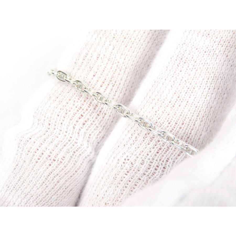 ■3/28日01:59まで値下げ中■新同■磨き済■　エルメス アミュレット ボリード ブレスレット シェーヌダンクル SV 【A61949】 |  | 01