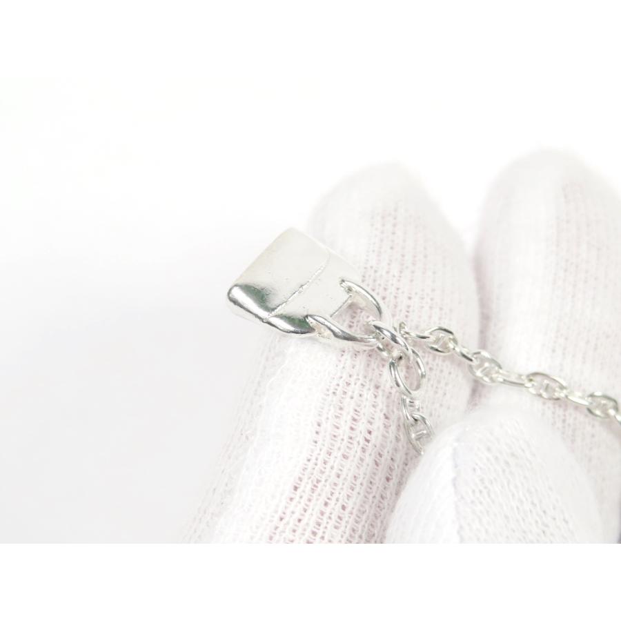 ■3/28日01:59まで値下げ中■新同■磨き済■　エルメス アミュレット ボリード ブレスレット シェーヌダンクル SV 【A61949】 |  | 02