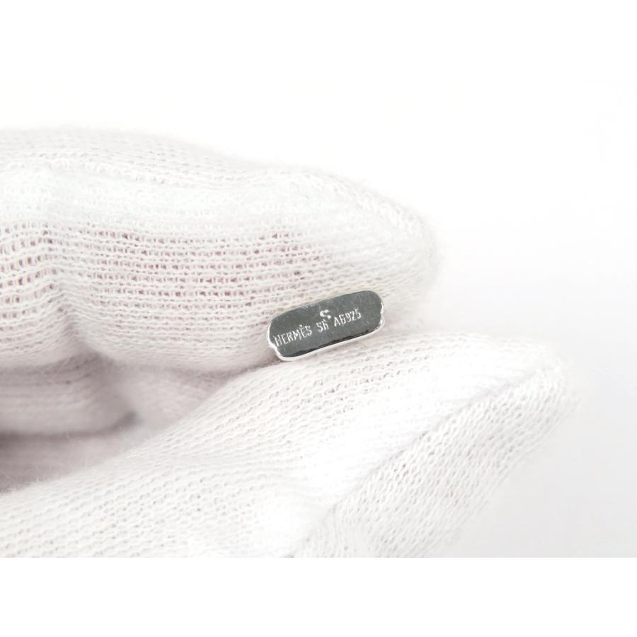 ■3/28日01:59まで値下げ中■新同■磨き済■　エルメス アミュレット ボリード ブレスレット シェーヌダンクル SV 【A61949】 |  | 06