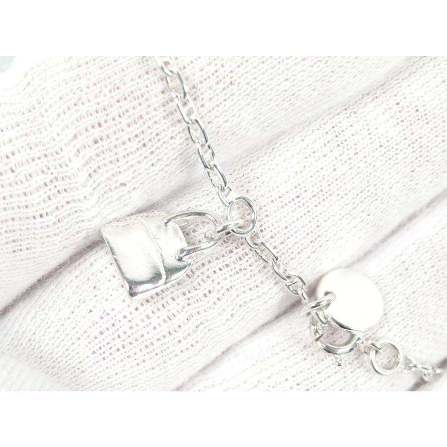 ■3/28日01:59まで値下げ中■新同■磨き済■　エルメス アミュレット ボリード ブレスレット シェーヌダンクル SV 【A61949】 |  | 09