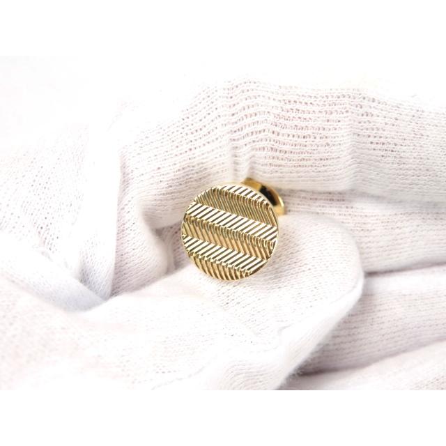 【最終値下げ 5/28日 01：59まで】■新同■磨き済■　ティファニー カフス スーツ ビジネス  ゴールド K18 YG 750 箱 【A66100】 |  | 06