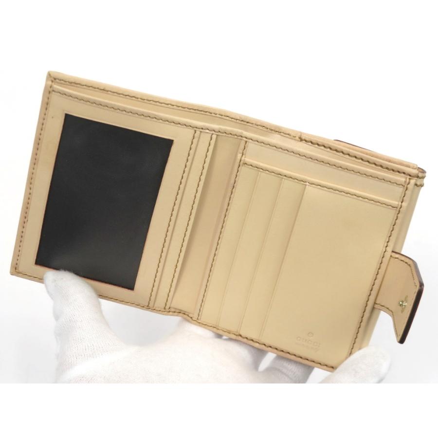 【最終値下げ 5/28日 01：59まで】■美品■　グッチ コンパクト 折り財布 花柄 フローラ バンブー 138039 【A66692】 最終値下げ 5/28日 01：59まで】□美品□ グッチ コンパクト 折り財布