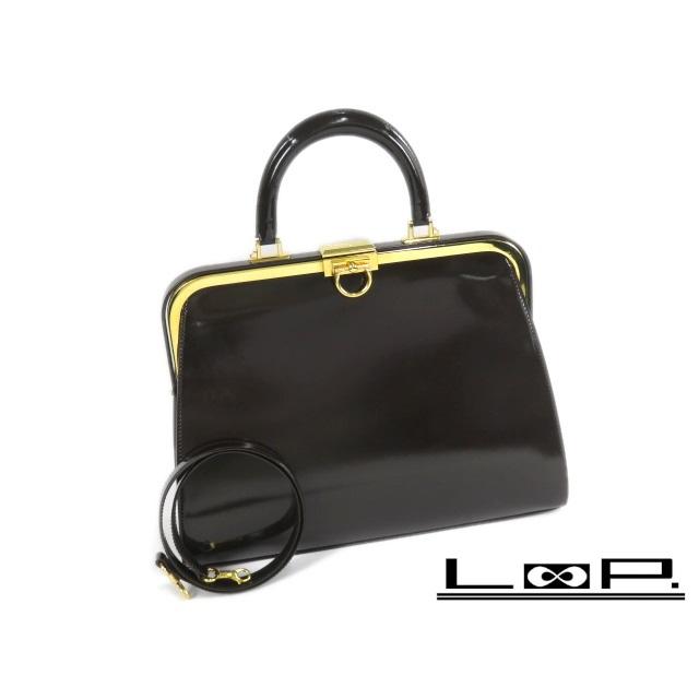 【美品】 Christian Dior クリスチャン・ディオール 2WAY ハンド ショルダー バッグ ダークブラウン ゴールド GP レザー 【A68082】 | 