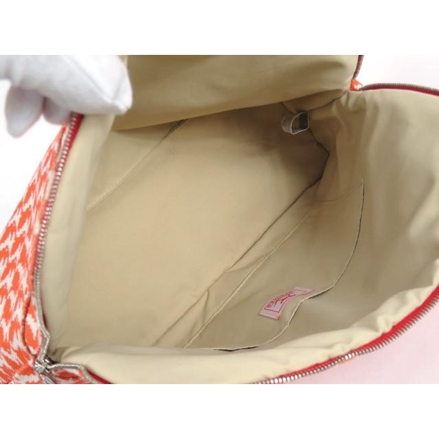 【美品】 HERMES エルメス ボリード ポーチ GM アニモー ピクセル メイク 化粧 小物 うさぎ ウサギ コライユ オレンジ コットン 【A68604】 |  | 08