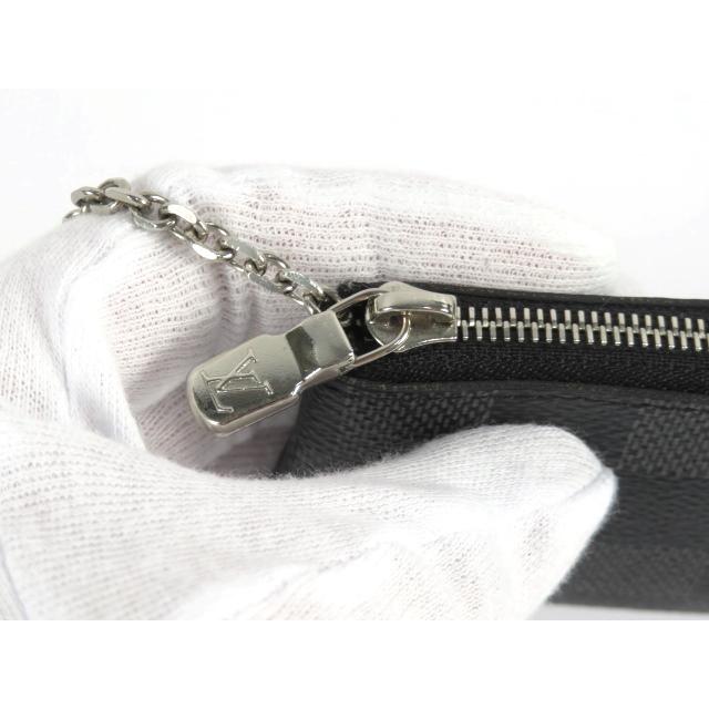 【特別値下げ 4/29日01：59まで】■美品■　ルイ・ヴィトン ポシェット クレ グラフィット コインケース 箱 N60155 【A69039】 |  | 05