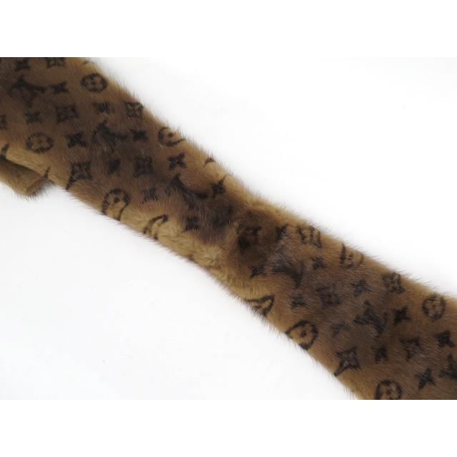 ■新同■　ルイ・ヴィトン エシャルプ ヴィゾン ファー マフラー M72245 箱 【A69258】 |  | 02