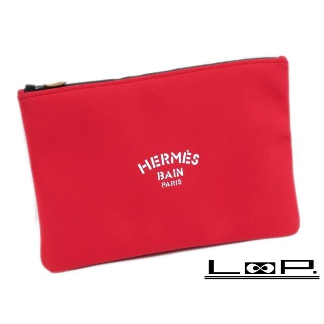 ▽値下げ▽ □美品□ エルメス ポーチ トゥルース フラット ネオバン