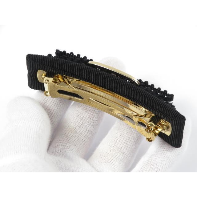 【新同】 SALVRTONE FERRAGAMO サルヴァトーレ フェラガモ バレッタ ヴァラ リボン ヘア アクセサリー ブラック 黒 クロ 箱 【A71115】 |  | 03