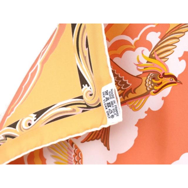 □新同□ エルメス カレ 90 DELA MER AU CIEL 海と空の狭間 スカーフ 