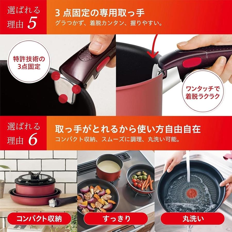 インジニオ・ネオ ティファール インジニオ・ネオ IH ルージュ