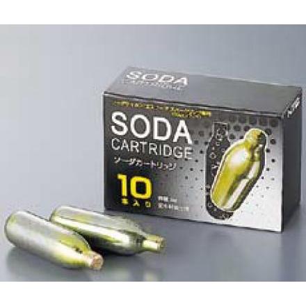 NTG ソーダサイフォン専用 取替用ソーダカートリッジ 10本入 PSC-72