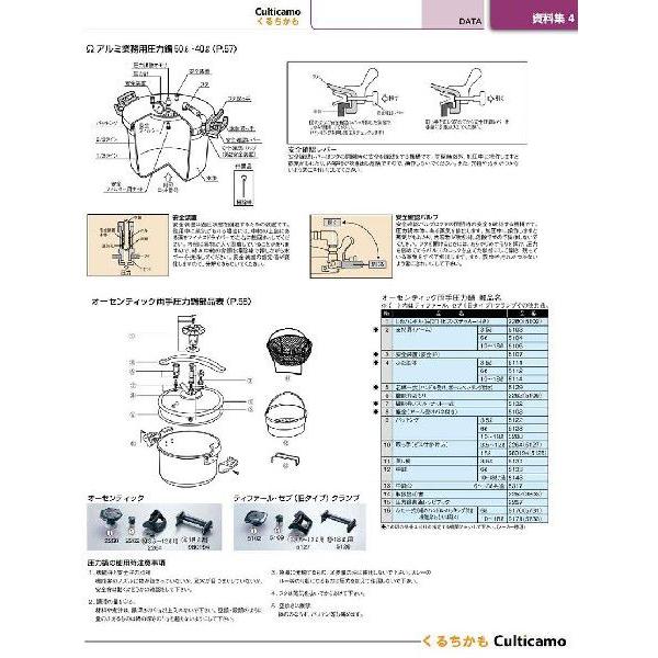 遠藤商事 TKG アルミ 業務用圧力鍋 50L 第2安全装置付 AAT-15