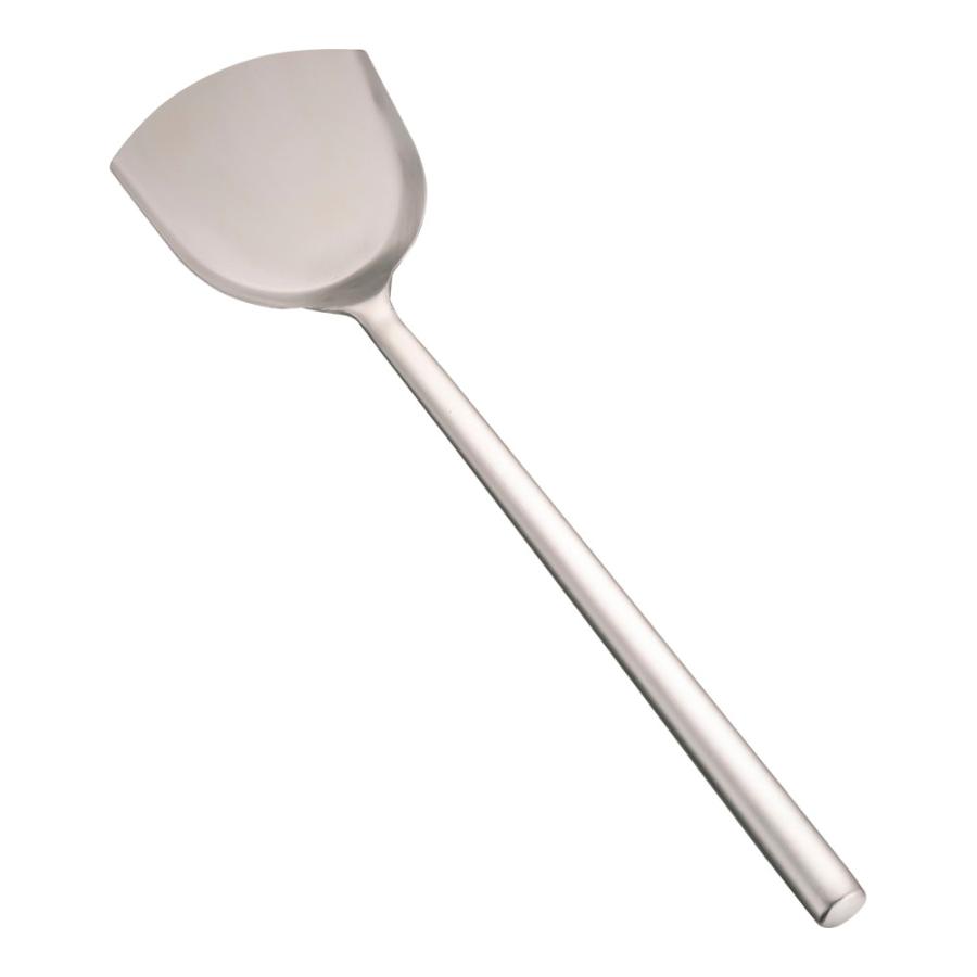 お気に入り Tkg ステンレス パイプ柄 ワンピース中華ヘラ 中 Aty B8 ヘラ スパチュラ Www Incubar Org