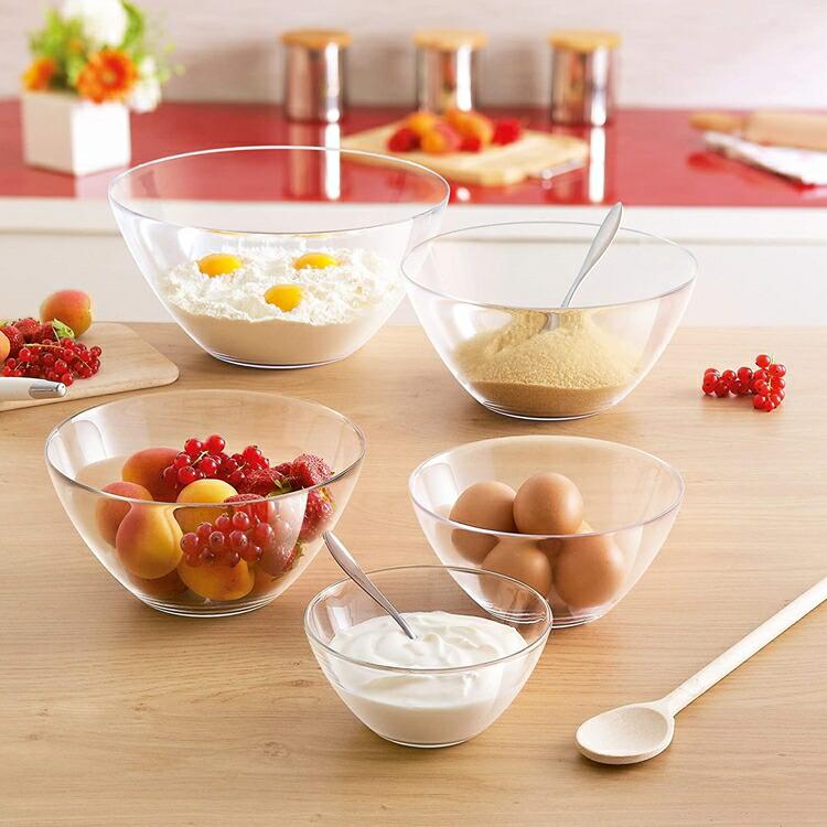 アーコロック サラダセット 6点フランス製品骨董品絶版品 ARCOROC（アルコロック） コスモス サラダボール 17cm H5360 RKS0207