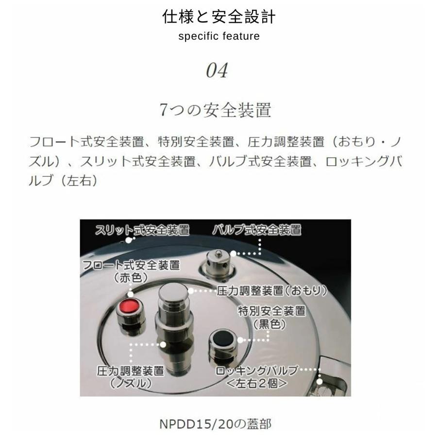 ワンダーシェフ　プロビッグ4　両手圧力鍋　20L　NPDD20　AAT-A0の画像