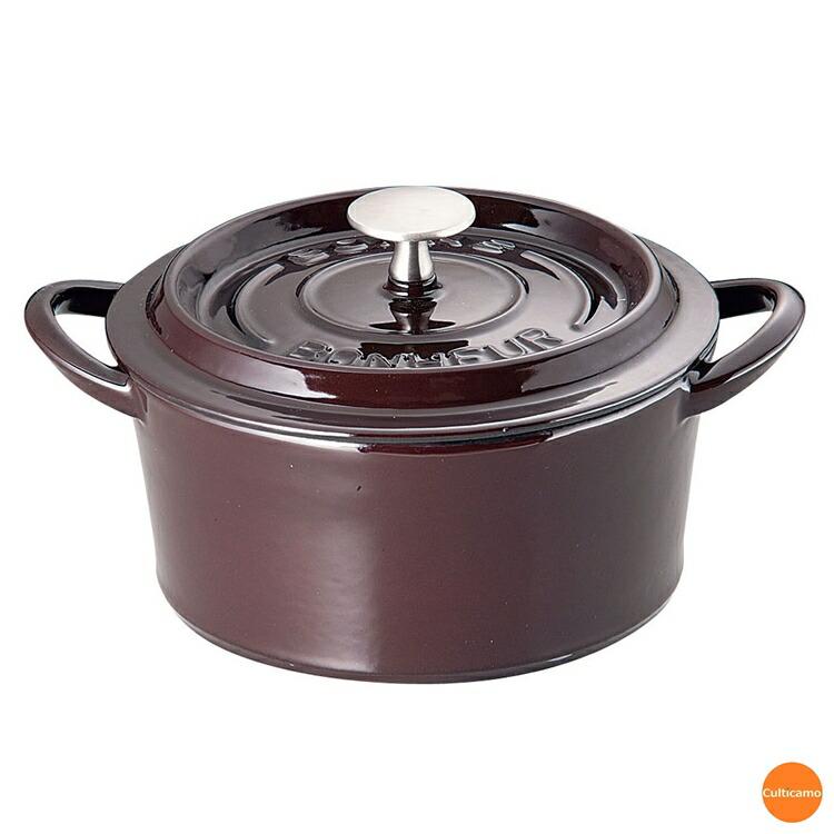 ボン・ボネール　ココット　オーベルジン　15cm　ABV-B8