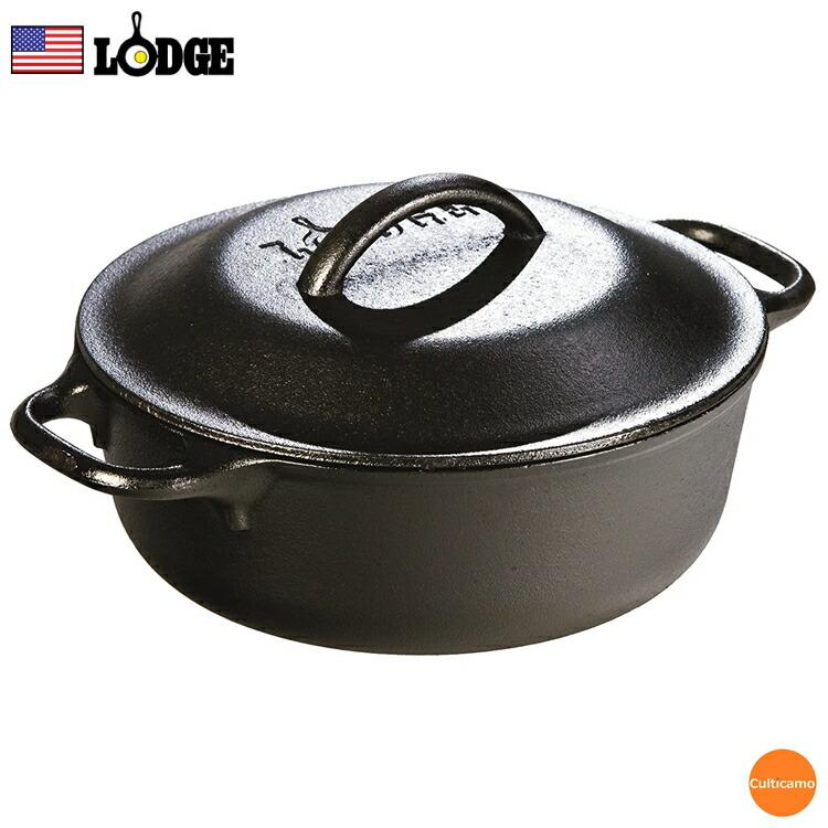 ロッジ サービングポット 1qt L1SP3 GLT-08 : Loop Leaf ループリーフ