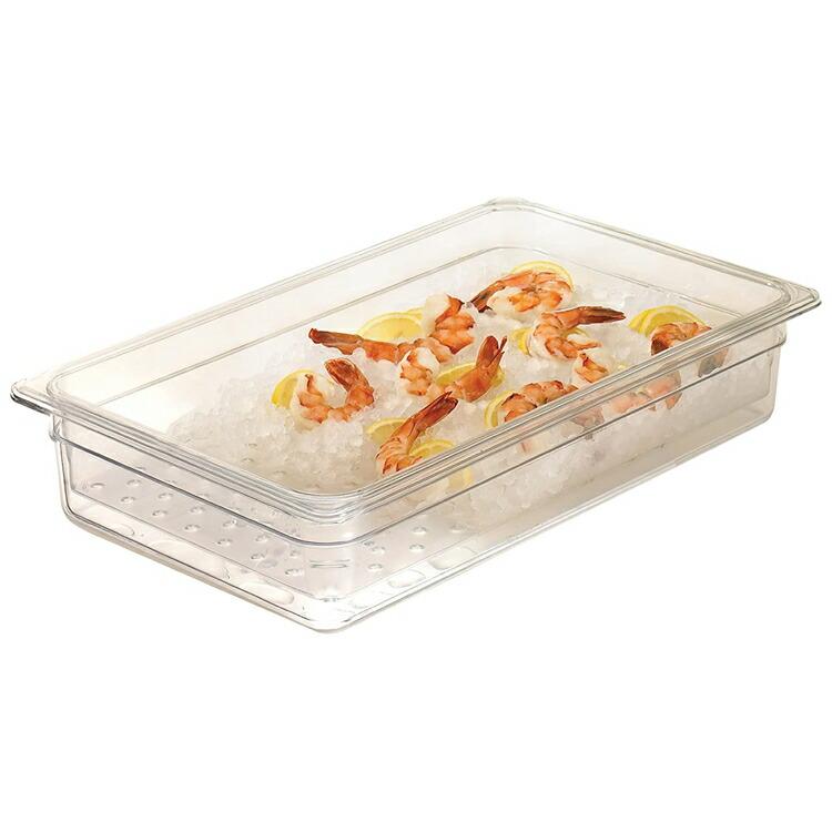 CAMBRO キャンブロ コランダー フードパン 25CLRCW 1/2サイズ 127mm