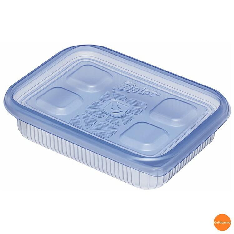 ジップロック（Ziploc） ごはん保存容器 薄型 一膳用 290ml 2個入 AKV