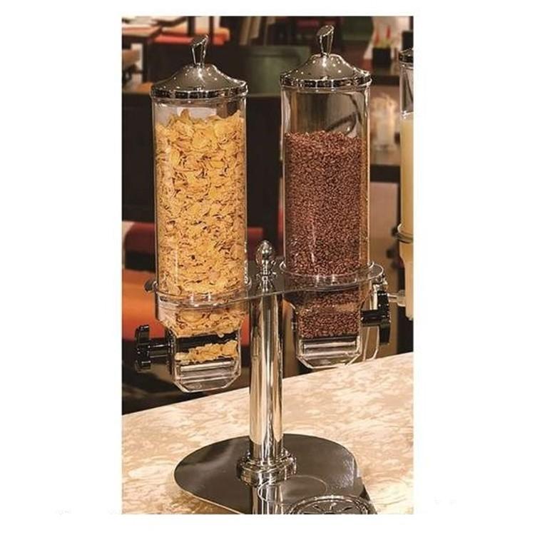 KINGO ジュース＆フレークディスペンサー用回転台 2連 FZY7501