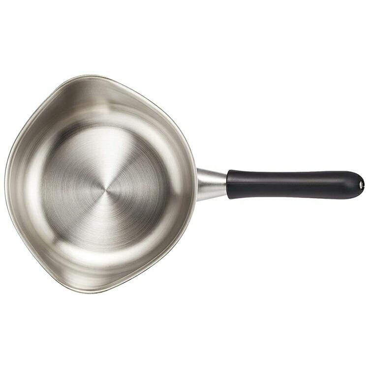 柳宗理　IH　片手鍋　つや消し　22cm　31302　AKT-D5_3